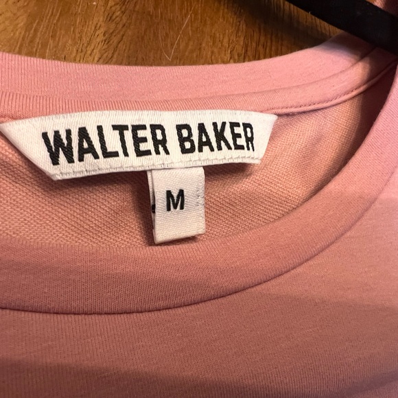 Walter Baker Dusty Pink Puff Sleeve Blouse - Picture 4 of 5